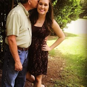 High low purple summer dress